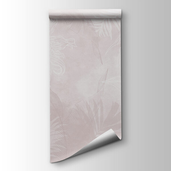 White and pink floral pattern