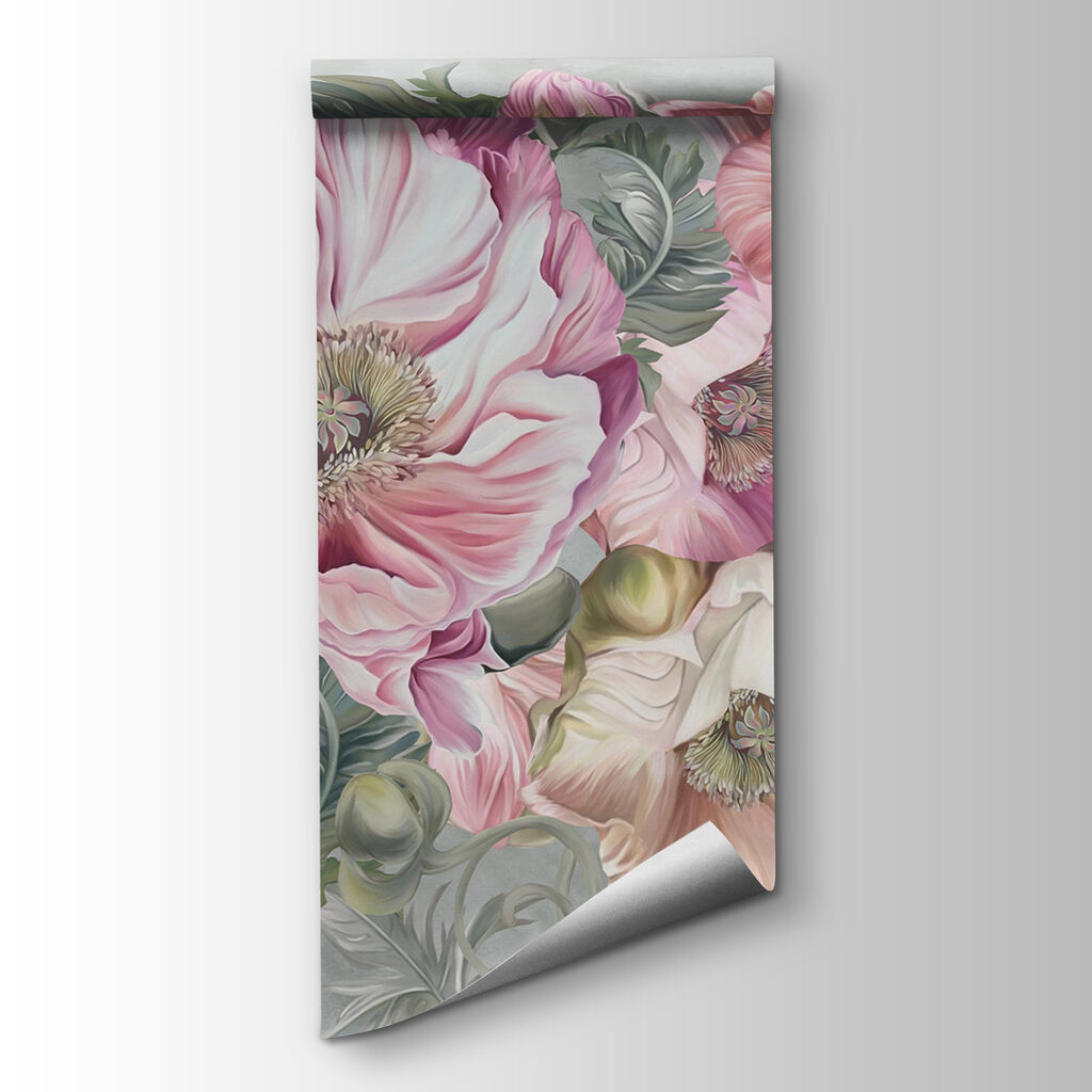 Delicate blooms in soft pastel hues Delicate blooms in soft pastel hues