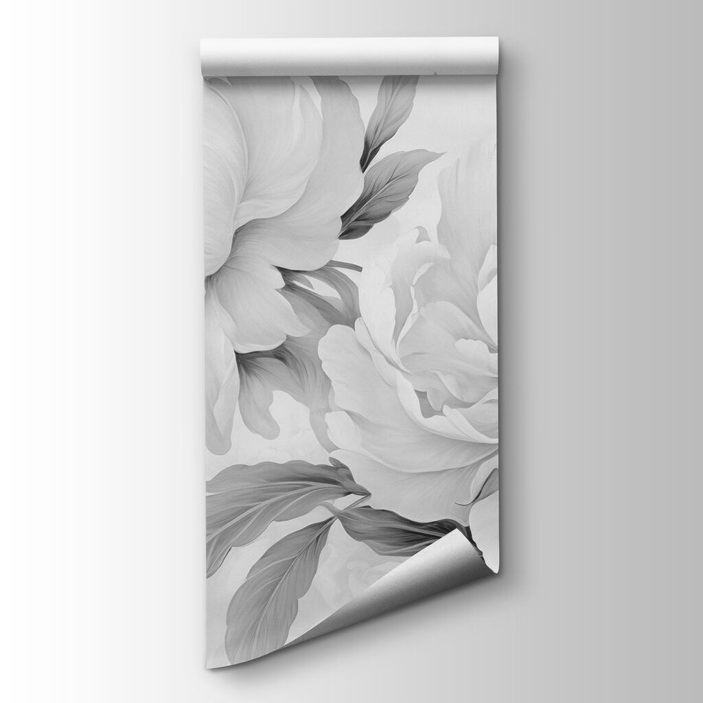 Delicate blooms in monochrome hues Delicate blooms in monochrome hues