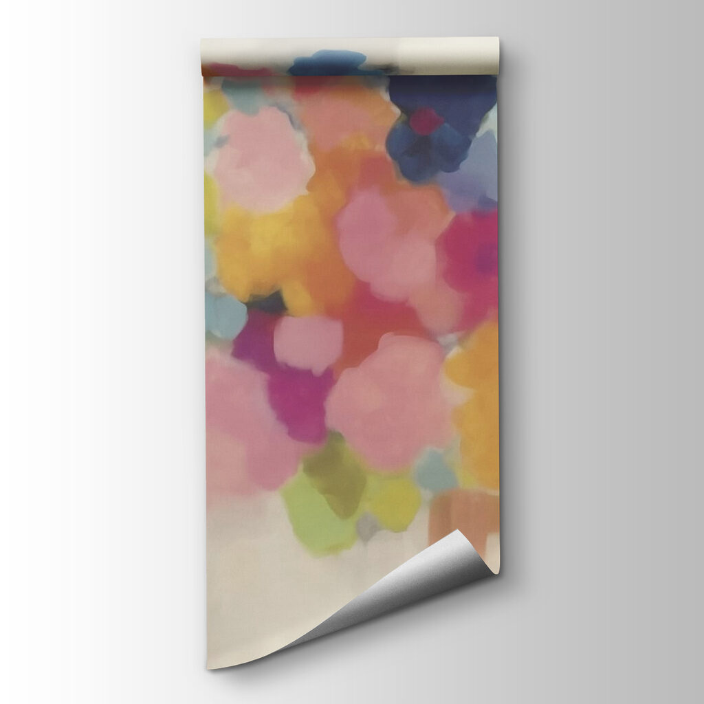 Group of colorful flowers