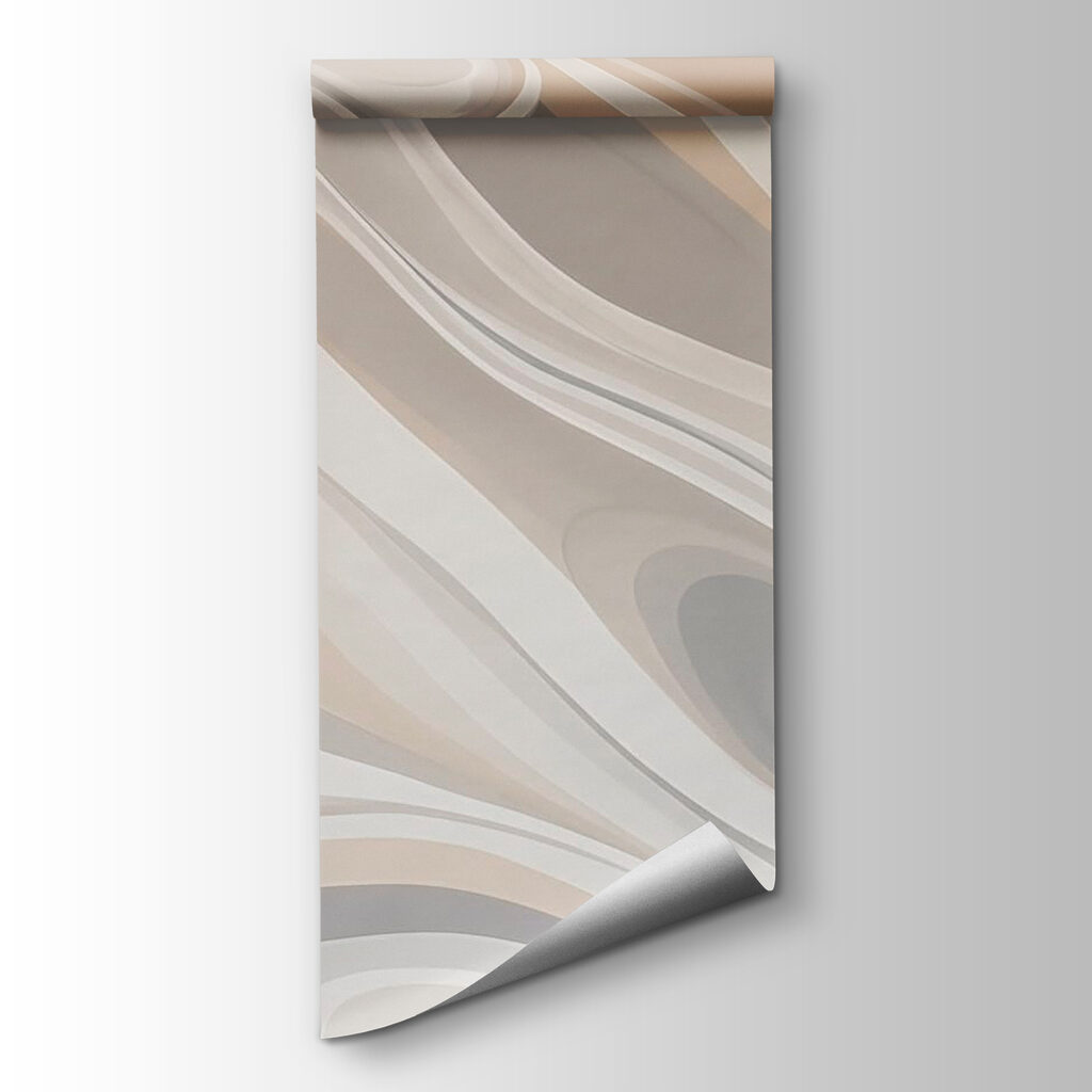 White and grey swirls