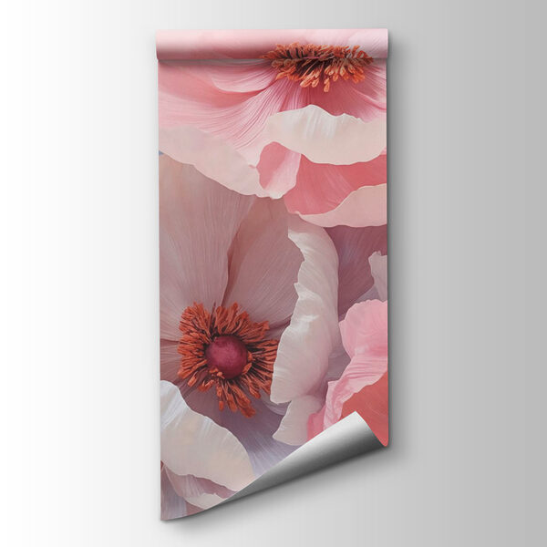 Group of pink and white flowers