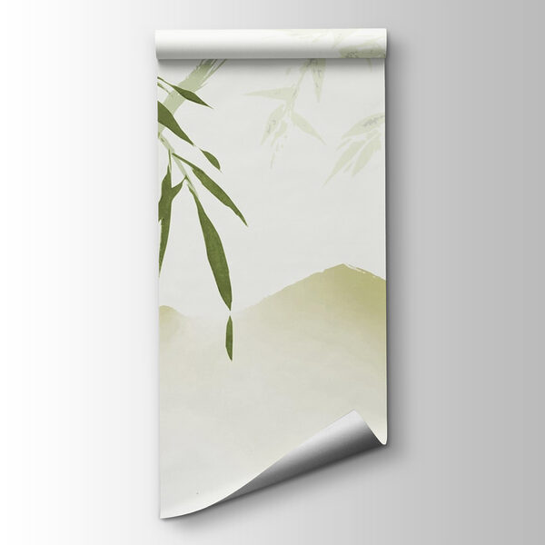 Gentle breeze through bamboo leaves