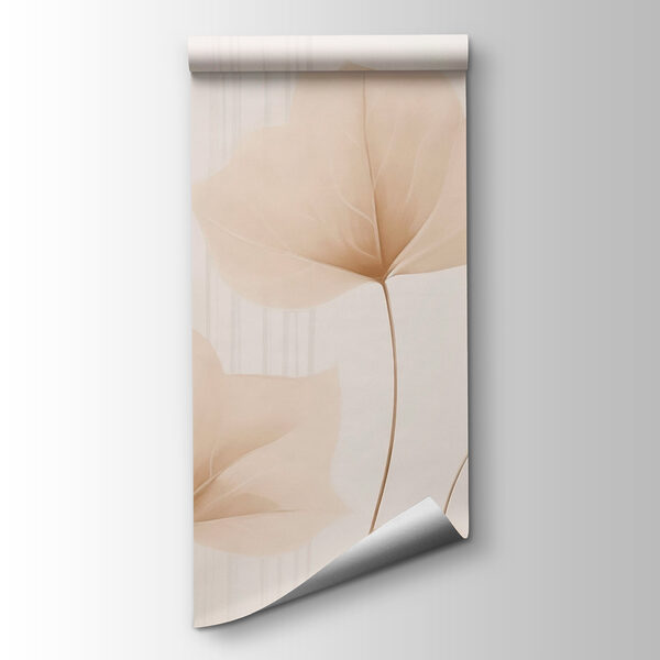 Soft leaves dance in muted light