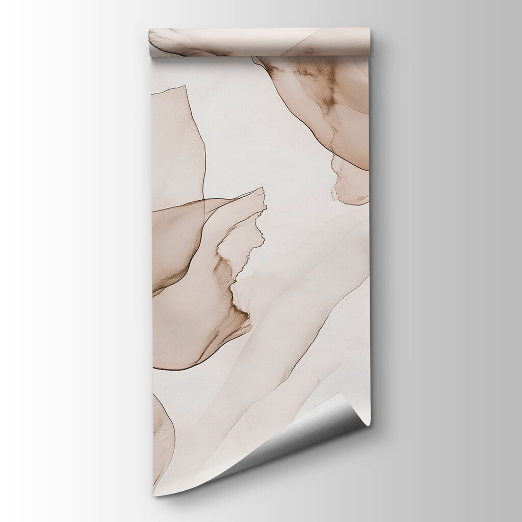 Delicate floral abstract design