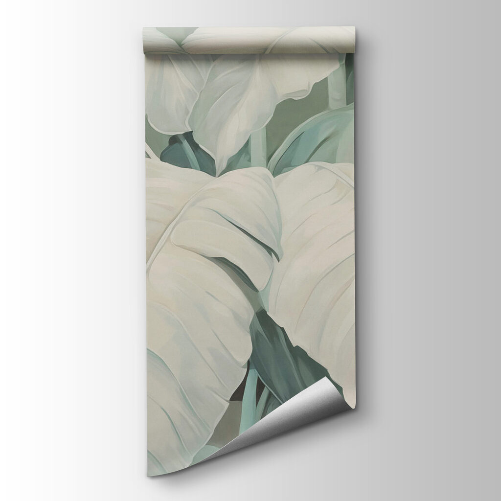 Serene foliage in soft hues