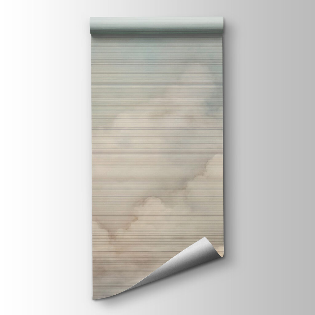 White clouds in the sky