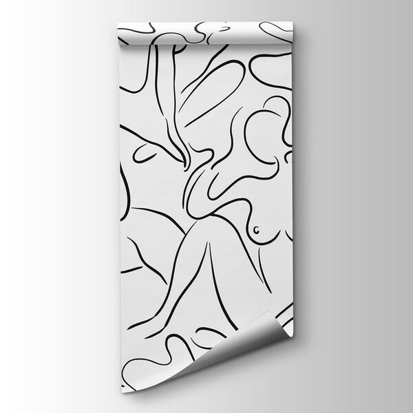 Group of women's body parts