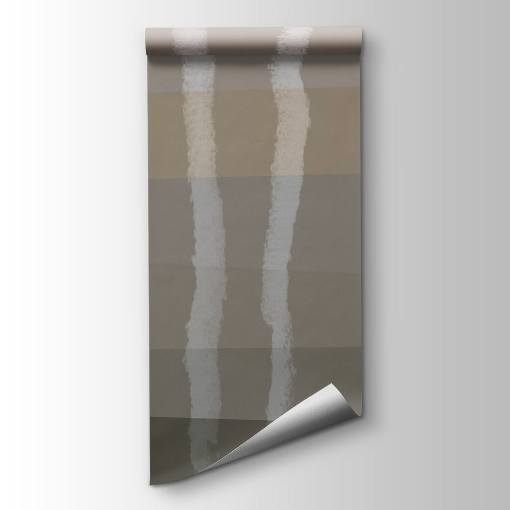 Calming waves of earthy tones