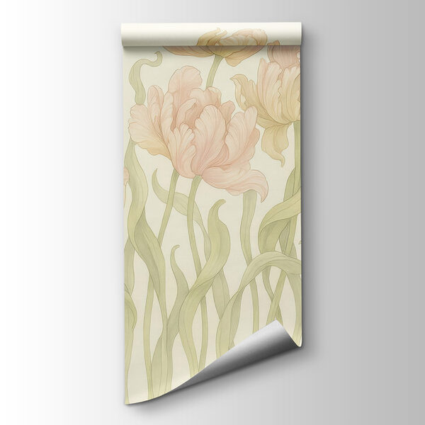 Delicate tulips in soft hues Delicate tulips in soft hues