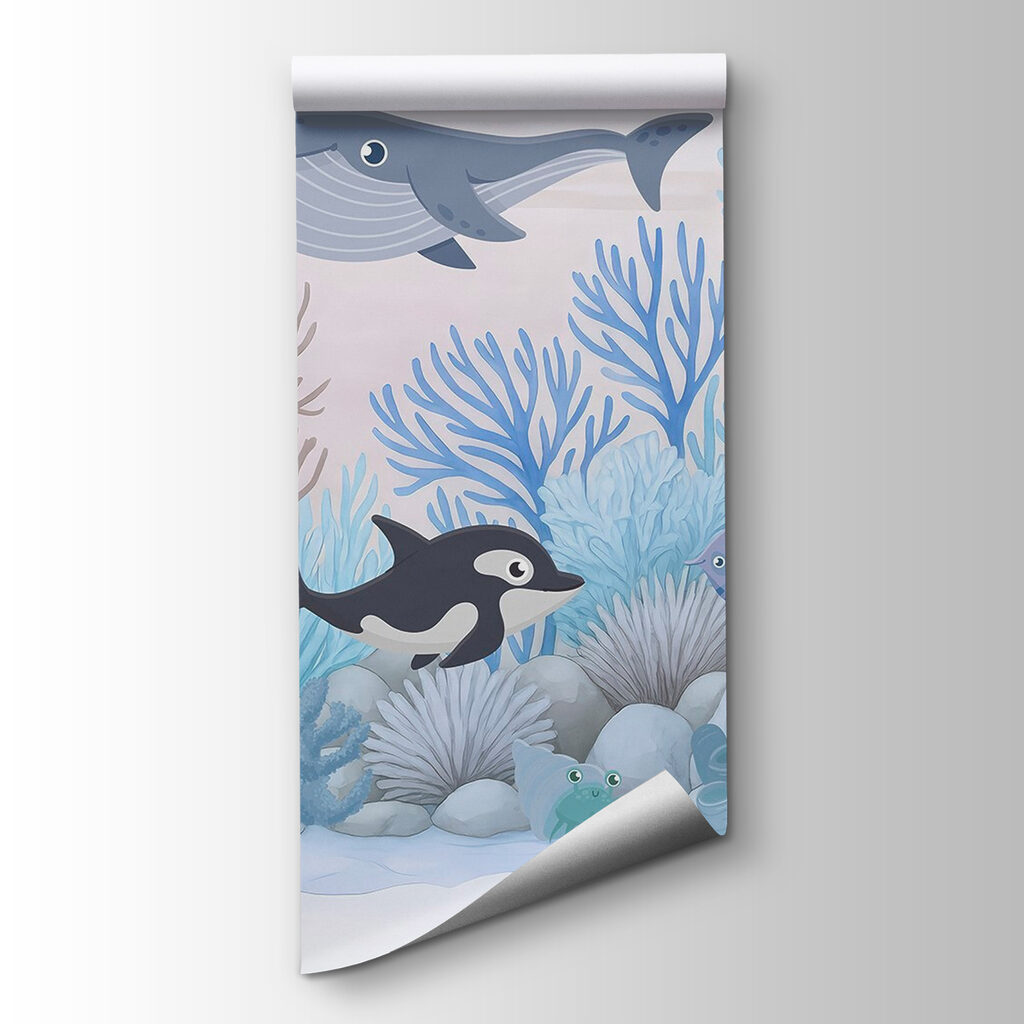 Cartoon of a sea animal