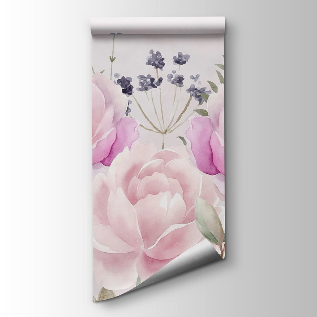 Watercolor painting of flowers Watercolor painting of flowers