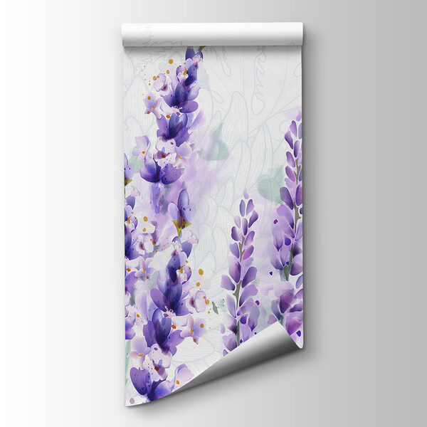 Group of purple flowers Group of purple flowers