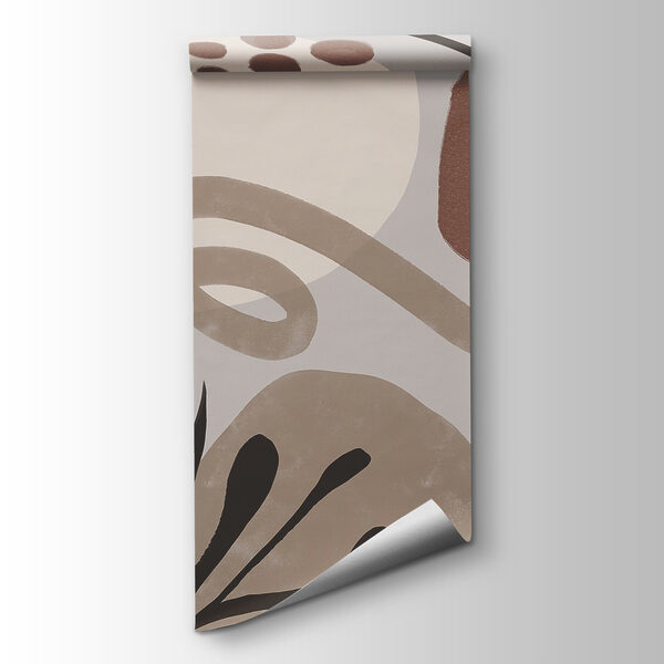 Abstract shapes in earth tones
