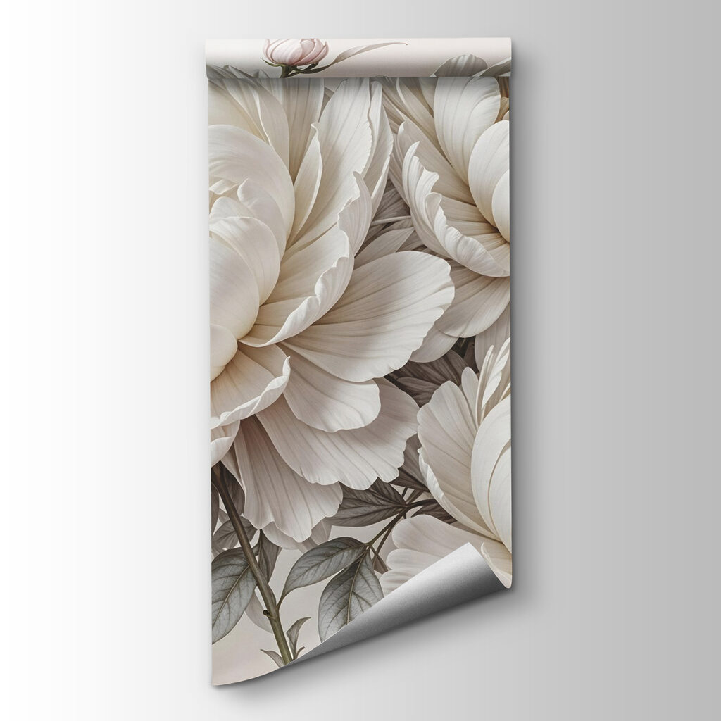 Group of white flowers Group of white flowers