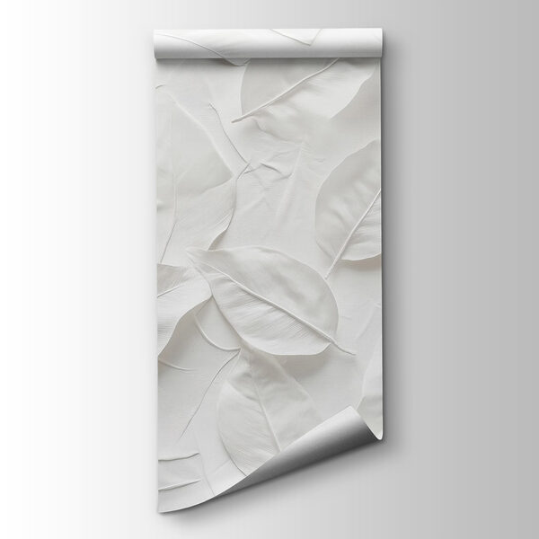 Group of white leaves Group of white leaves