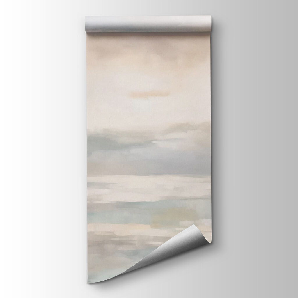 Painting of a cloudy sky
