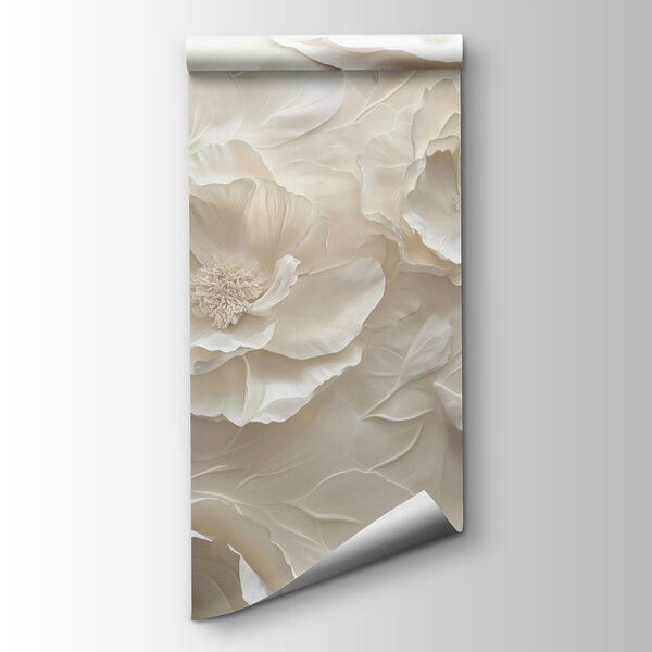 White flower wallpaper White flower wallpaper