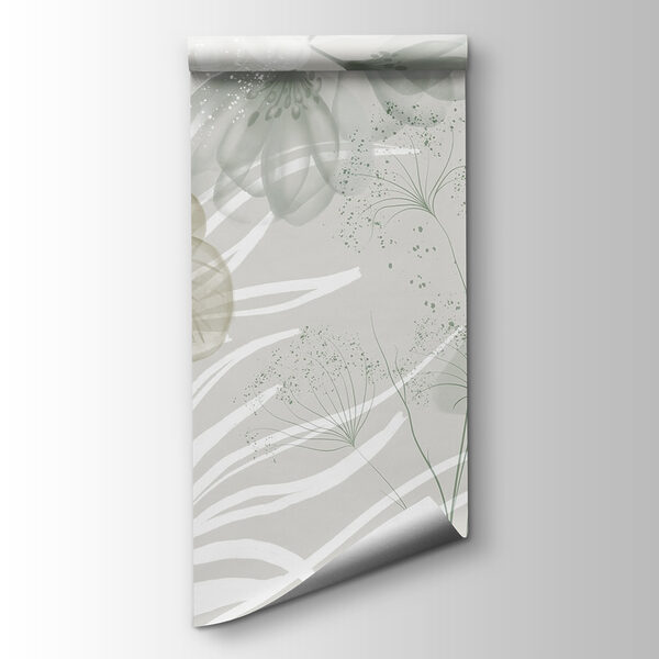 Serene botanical whispers in soft hues