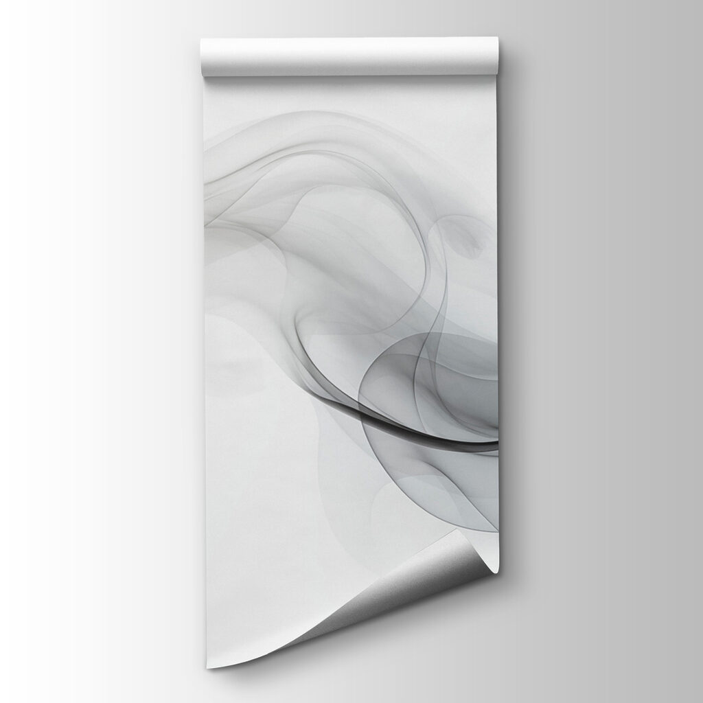 Black and white smoke