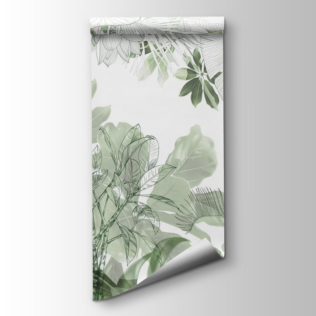 Botanical beauty in soft greens Botanical beauty in soft greens