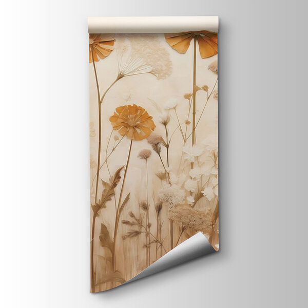 Delicate blooms in soft hues