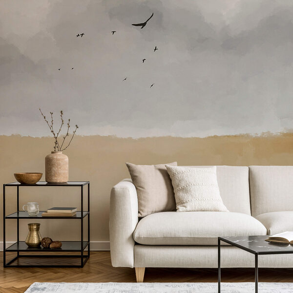 Wall murals Wall murals Bird flying in the sky (SKU: t00387)
