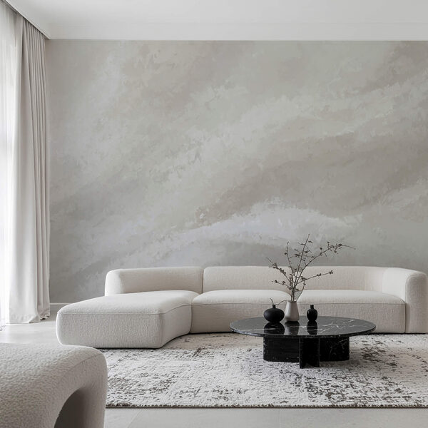 Wall murals Wall murals Soft waves of subtle hues (SKU: t00399)