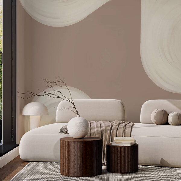 White swirly circles