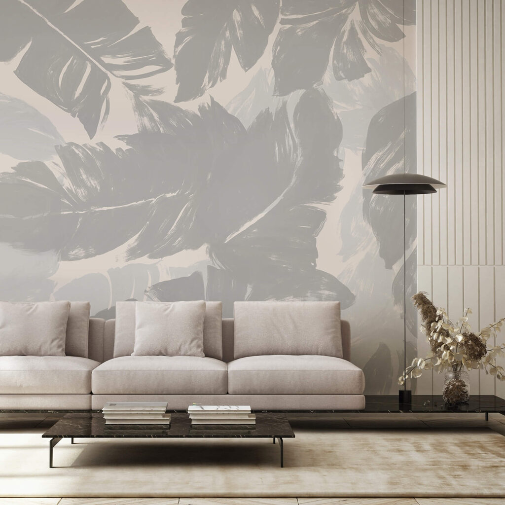 Elegant foliage in soft hues