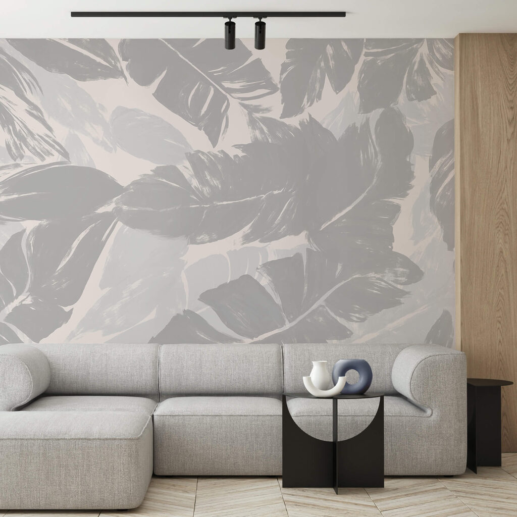 Elegant foliage in soft hues