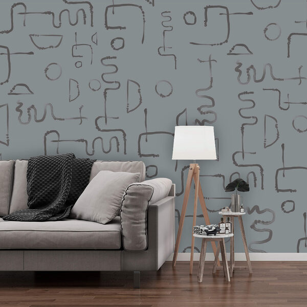 Pattern of lines and shapes