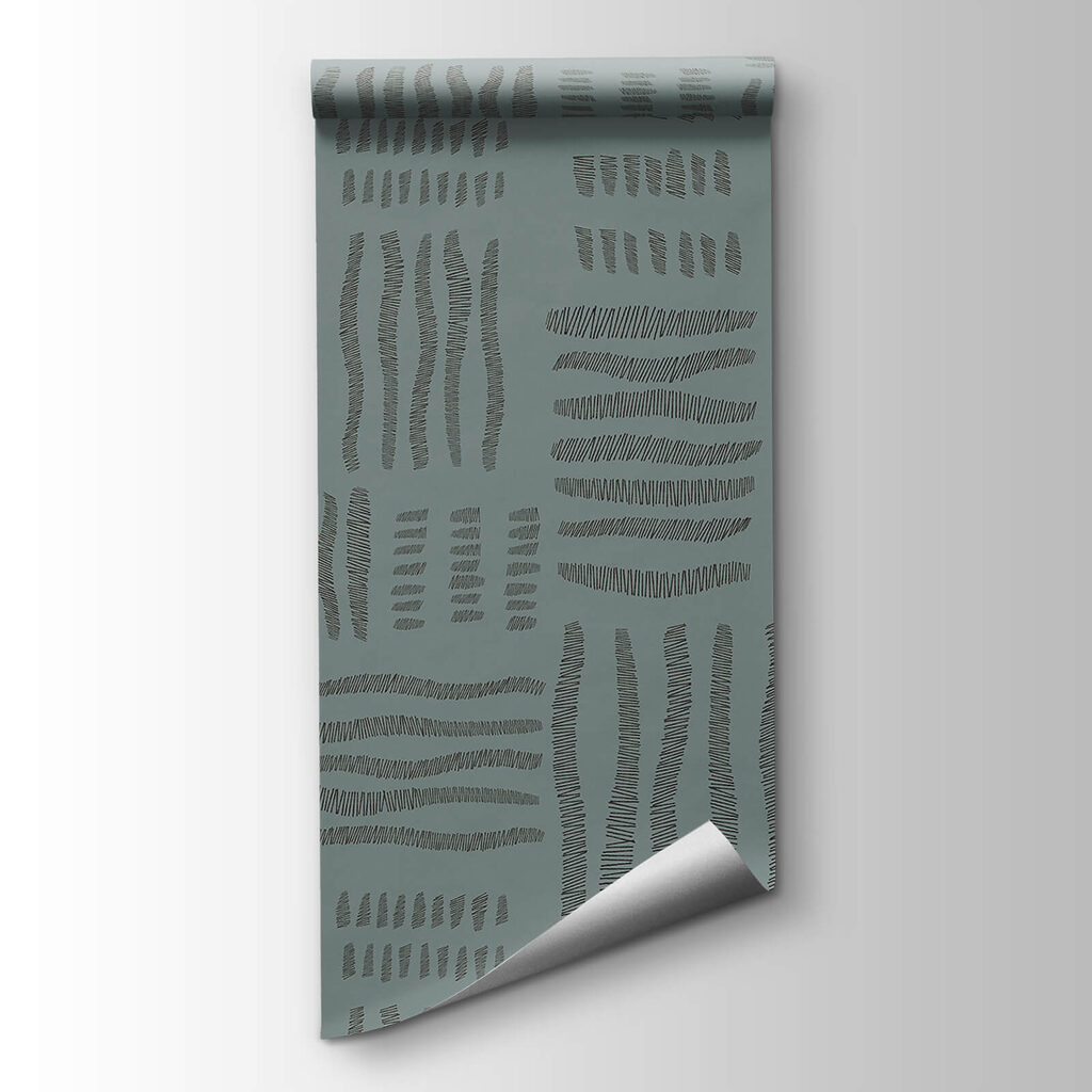 Pattern of black and white lines