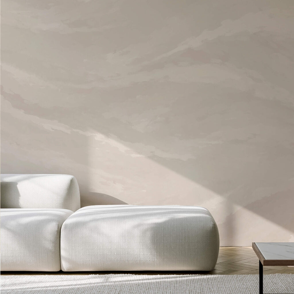 White surface with a lot of clouds