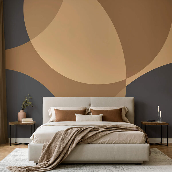 Dynamic shapes in soothing tones