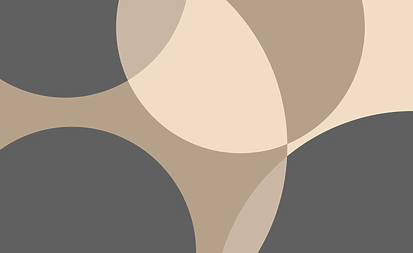 Abstract shapes in soft earth tones