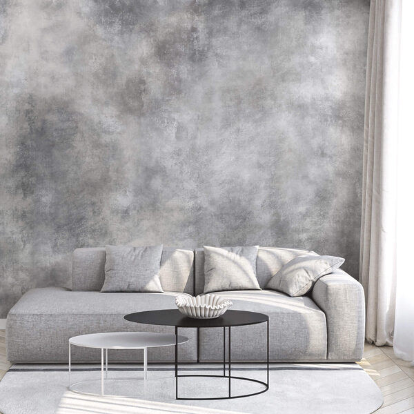 Wall murals Wall murals Grey and white background (SKU: t00508)