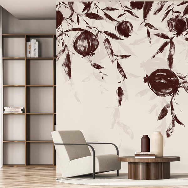 Painting of fruit on a branch Painting of fruit on a branch