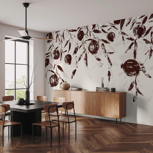 Painting of fruit on a branch Painting of fruit on a branch