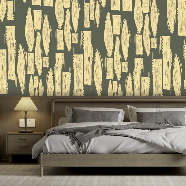 Pattern of rectangles and lines