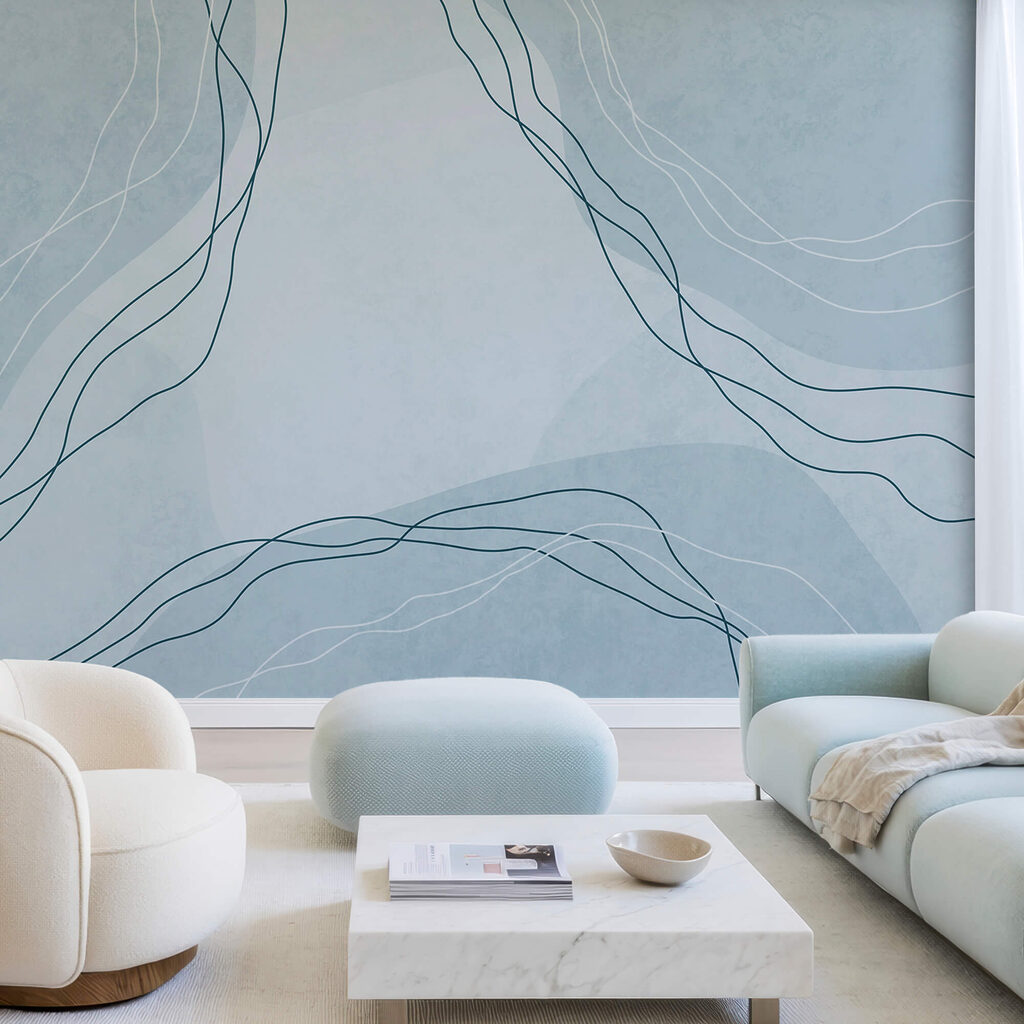 Blue and white background with lines Blue and white background with lines