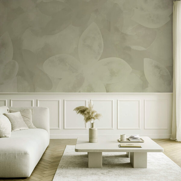 White flower pattern White flower pattern