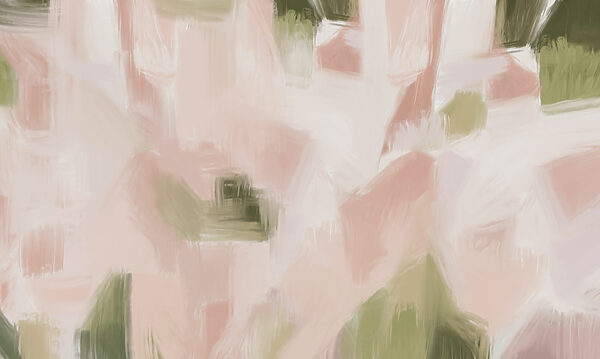 Abstract hues in soft pastel tones