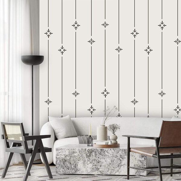 Pattern of stars and lines