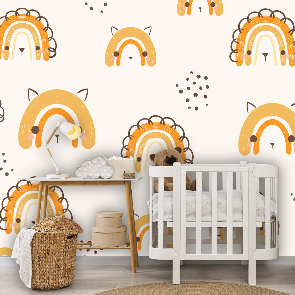 Pattern of cartoon animals