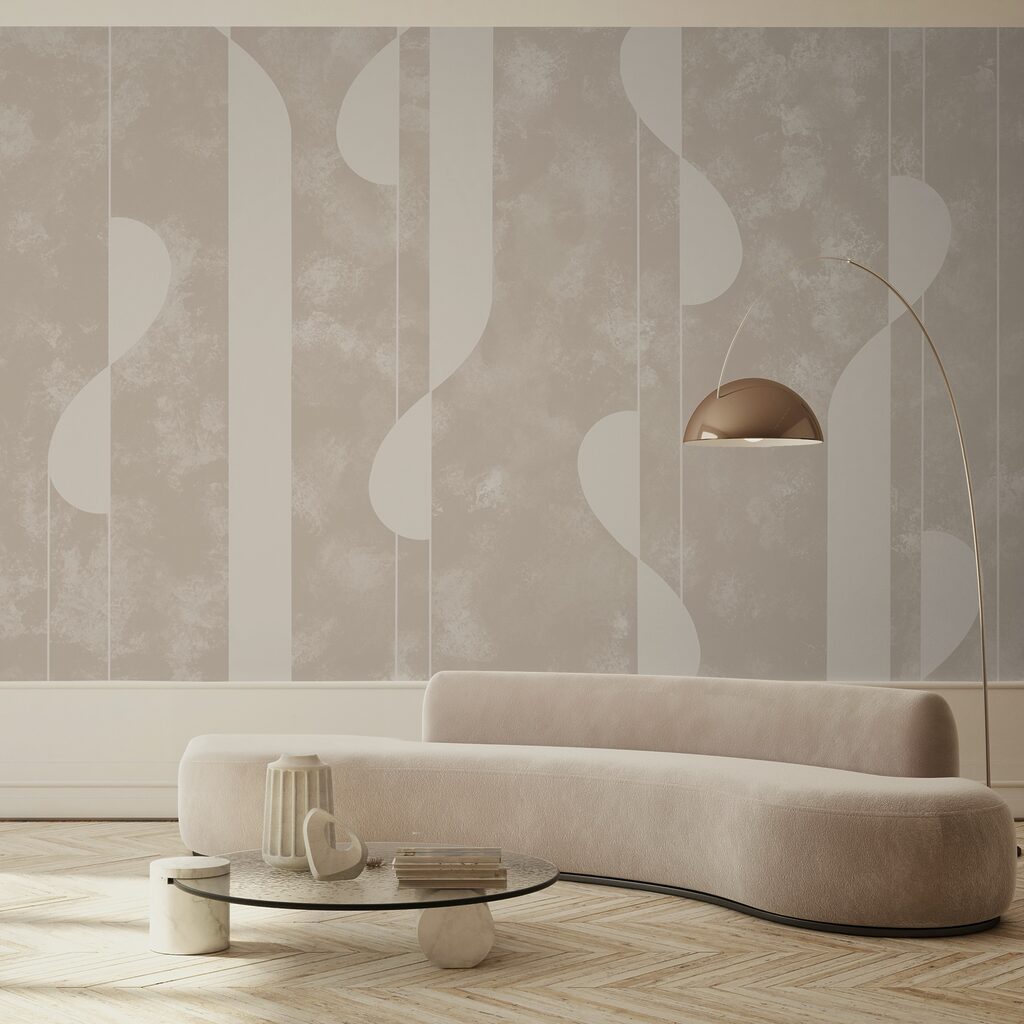 Abstract shapes in soft beige tones Abstract shapes in soft beige tones
