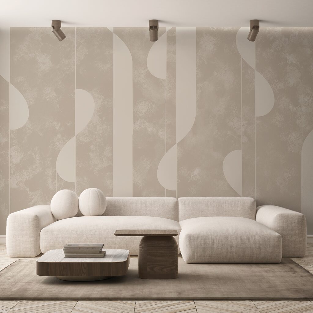 Abstract shapes in soft beige tones Abstract shapes in soft beige tones