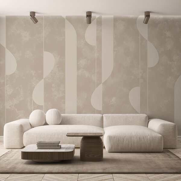 Abstract shapes in soft beige tones Abstract shapes in soft beige tones