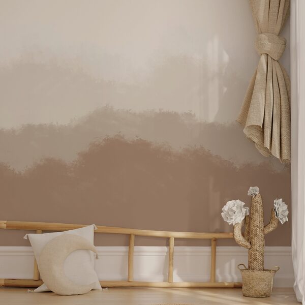 Wall mural Wall mural Brown and white background (SKU: t00554)
