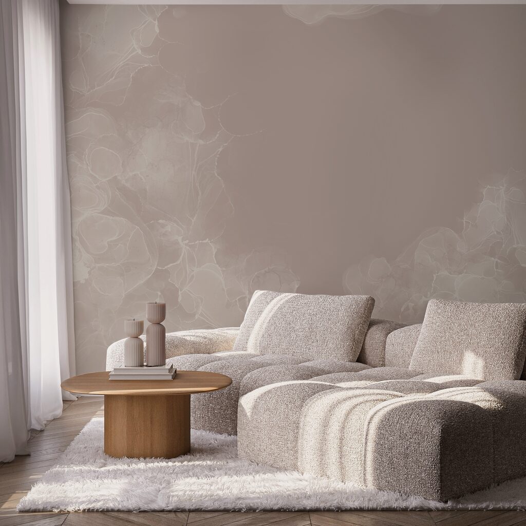 Misty swirls in soft hues Misty swirls in soft hues